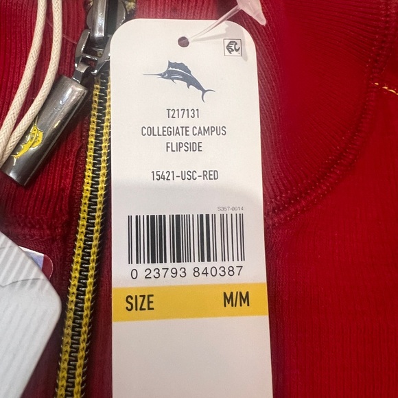 Tommy Bahama Collegiate Series USC men sweatshirt size M/M - Picture 4 of 14